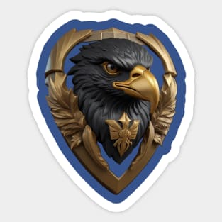 black eagle Sticker